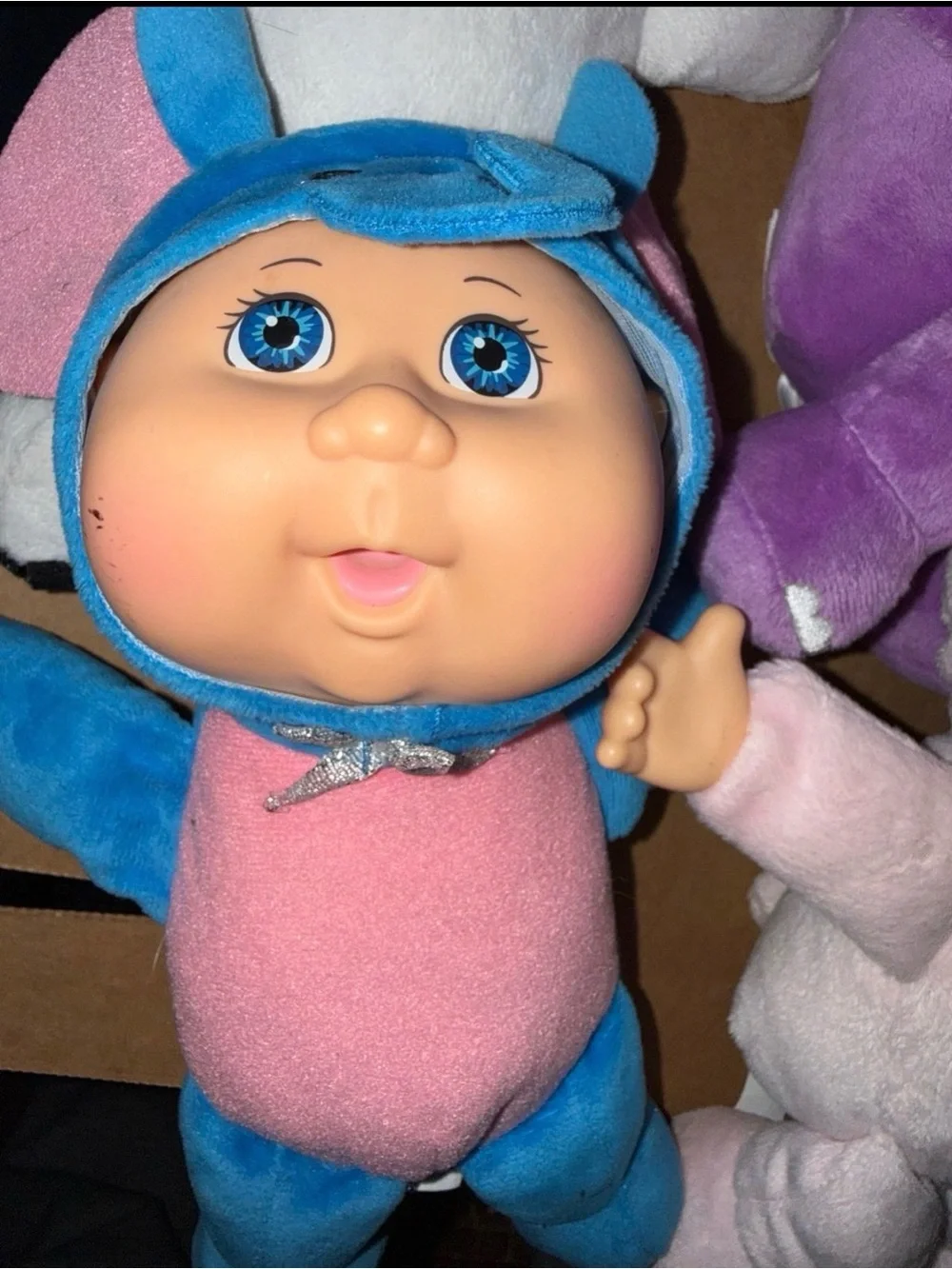 Cabbage Patch Kids Cutie Dolls Pig Elephant Dog Unicorn Hippo Bear Lot 9 CPK